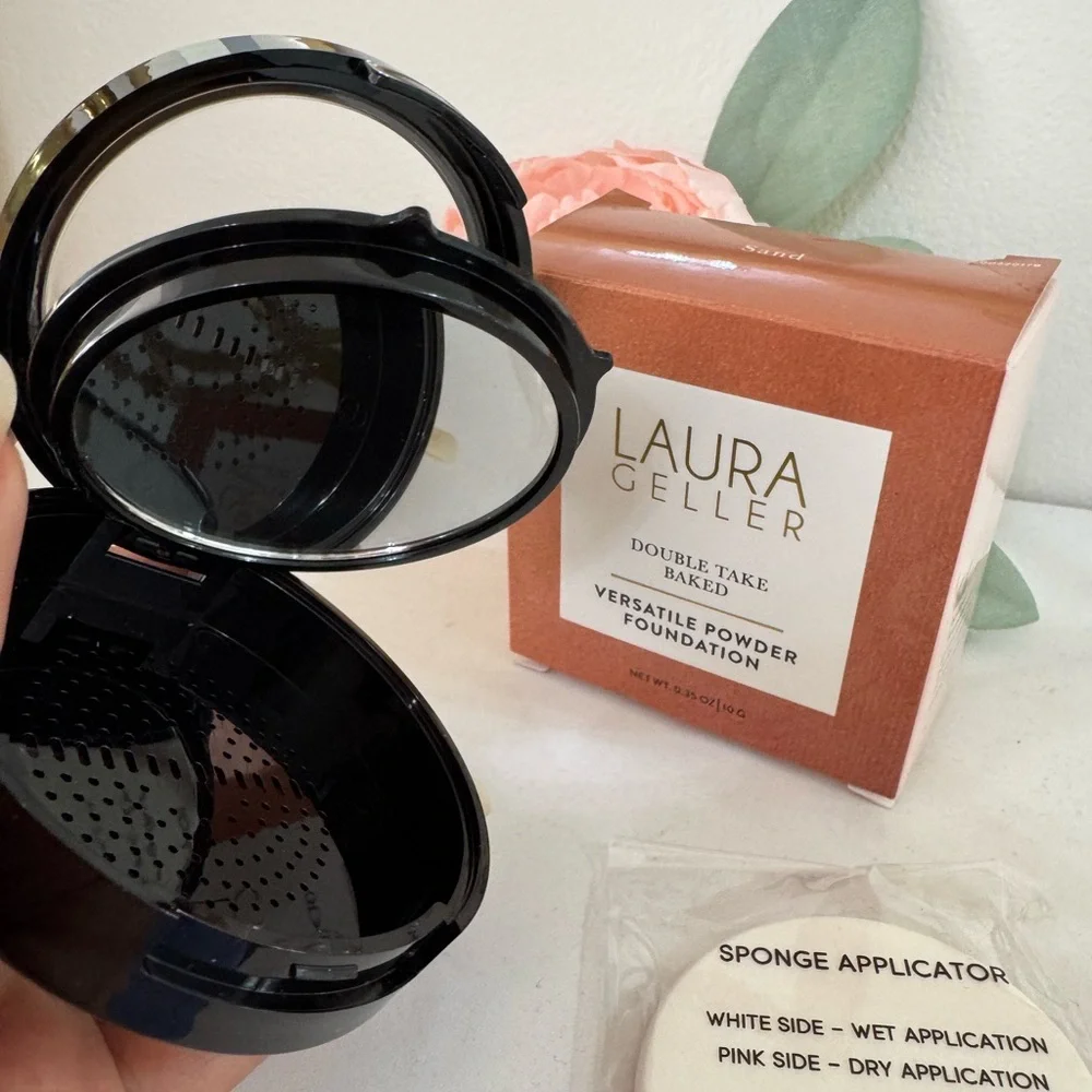 Laura Geller Double Take Baked Foundation - SAND
